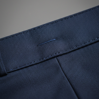 Formal Trousers in Midnight Blue - Fabric Detail