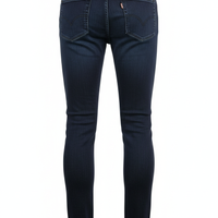 Slim-Fit Jeans in Dark Indigo - Back View