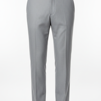 Formal Trousers in Light Gray - Front View