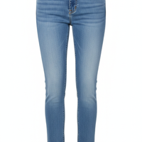 Slim-Fit Jeans in Light Blue Wash - Front View