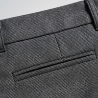 Formal Trousers in Charcoal - Fabric Detail