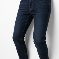 Slim-Fit Jeans in Dark Indigo - 45 Degree Angle