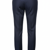 Formal Trousers in Midnight Blue - Back View