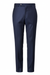 Formal Trousers in Midnight Blue - Front View